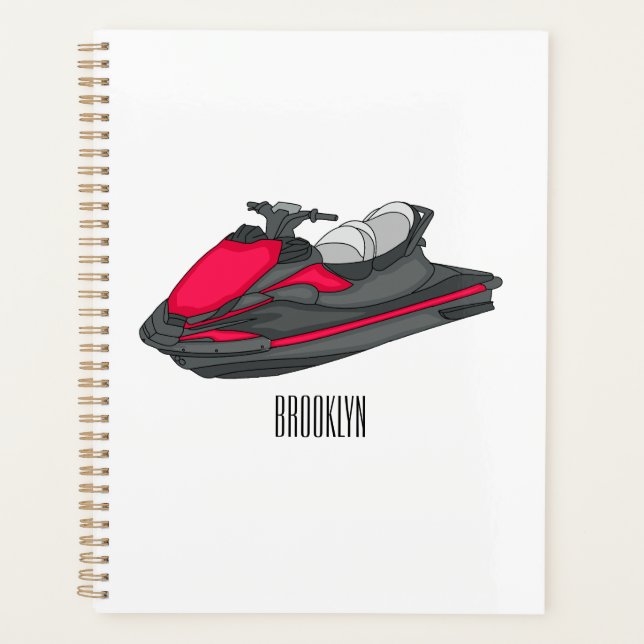 Illustration Jet ski (Devant)