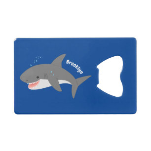 Illustration joyeuse du grand requin blanc