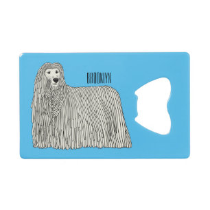 Illustration Komondor pour chien