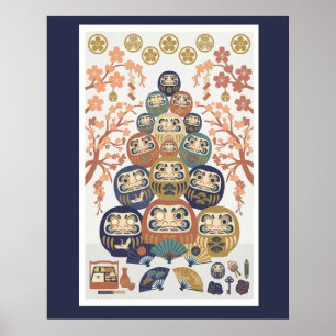 Illustration nordico-japonaise – Affiche JAPON