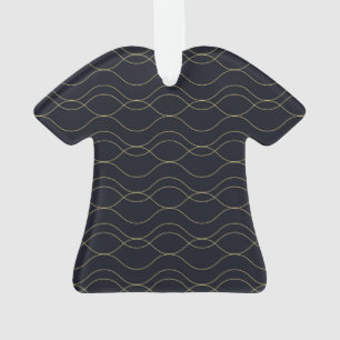 Illustration ondulée élégante, simple, cool, tenda