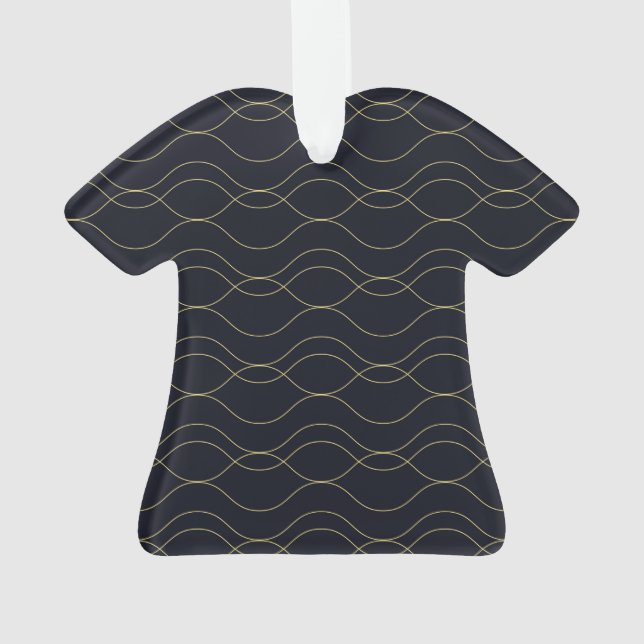 Illustration ondulée élégante, simple, cool, tenda (dos)