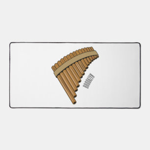Illustration Pan flûte / panpipes