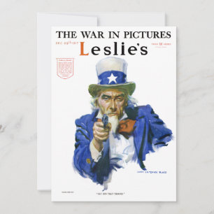 Illustration patriotique vintage de l'oncle Sam en