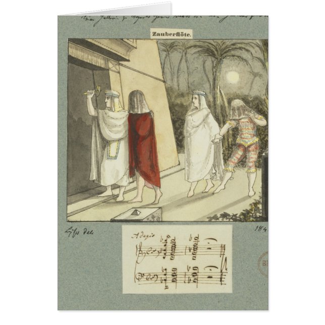 Illustration pour la cannelure magique de Mozart (Devant)