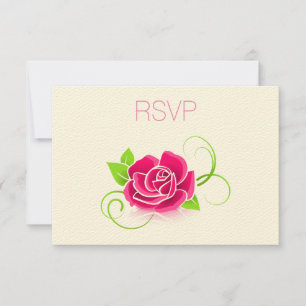 Illustration RSVP Rose Rose
