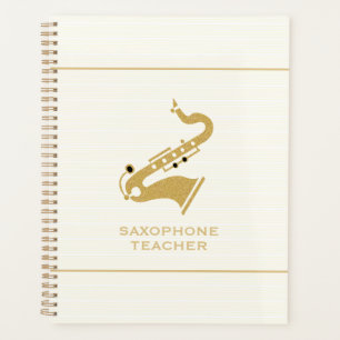 Illustration Saxophone En Parties scintillant D'Or