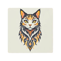 Illustration symétrique du style Boho
