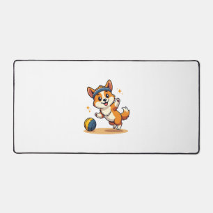 Illustration vectorielle de chien de volley-ball C