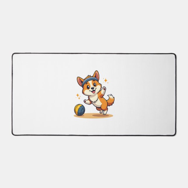 Illustration vectorielle de chien de volley-ball C (Recto)