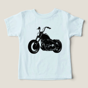 Illustration vectorielle de moto cruiser classique