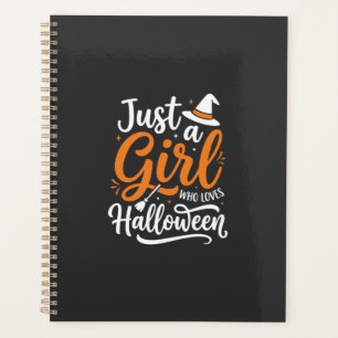 Illustration vectorielle Halloween Juste Une Fille