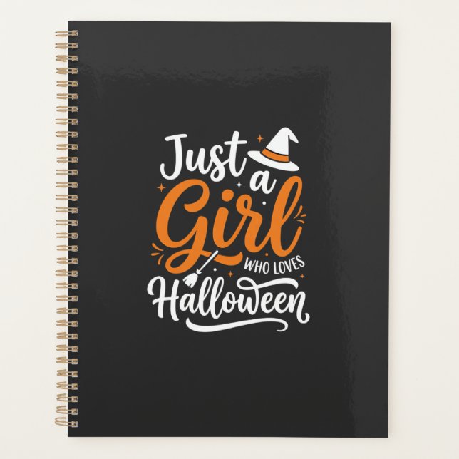 Illustration vectorielle Halloween Juste Une Fille (Devant)