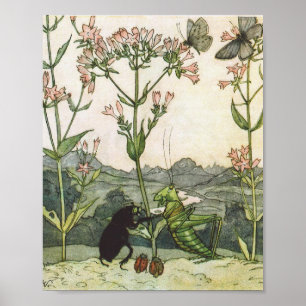 Illustration vintage affiche Else Wenz-Vietor