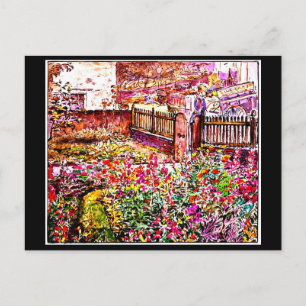 Illustration Vintage carte postale-Beatrix Potter 