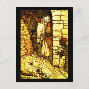 Illustration Vintage carte postale-Rackham 33