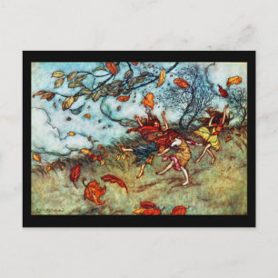 Illustration Vintage carte postale-Rackham 41