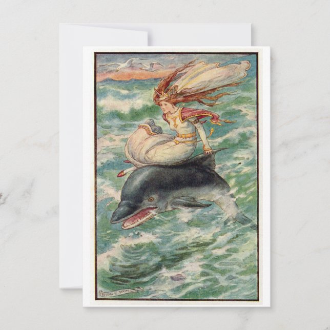 Illustration vintage de Frank C. Pape (Devant)