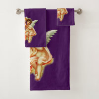 Illustration vintage Ephemera Angel Cherubs