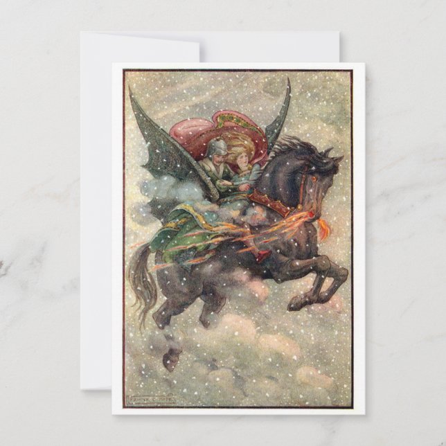 Illustration vintage Frank C. Pape (Devant)