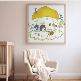 Illustration vintage par Else Wenz Vietor Poster