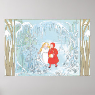 Illustration vintage par Sibylle Von Olfers Poster