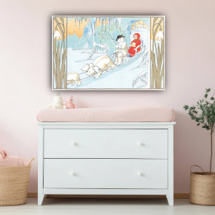 Illustration vintage par Sibylle Von Olfers Poster