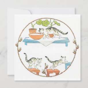 Illustration vintage Petite Vielle Femme Elsa Besk