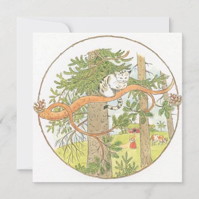 Illustration vintage Petite Vielle Femme Elsa Besk (Devant)