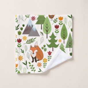 Illustrations de style scandinave sur crème
