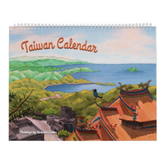 Illustrations du calendrier taïwanais
