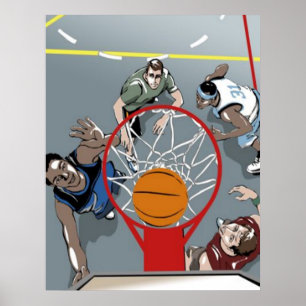 Ils jouent au basket-ball - affiche