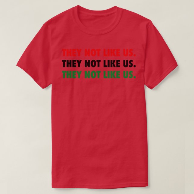 Ils ne nous aiment pas Couleurs Africaines TShirt (Design devant)