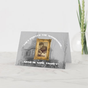 "Ils Ont Peint Le Bois" Carte De Voeux