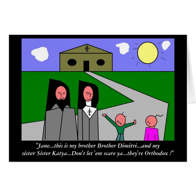 "...ils sont orthodoxes !" (Devant horizontal)