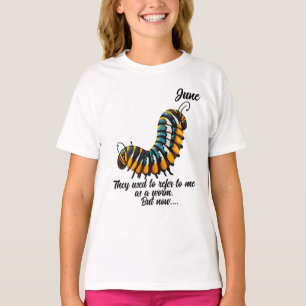 "Ils..." T-shirt fille personnalisable