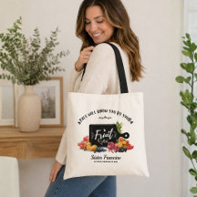 Ils te connaîtront à tes fruits Sac cabas