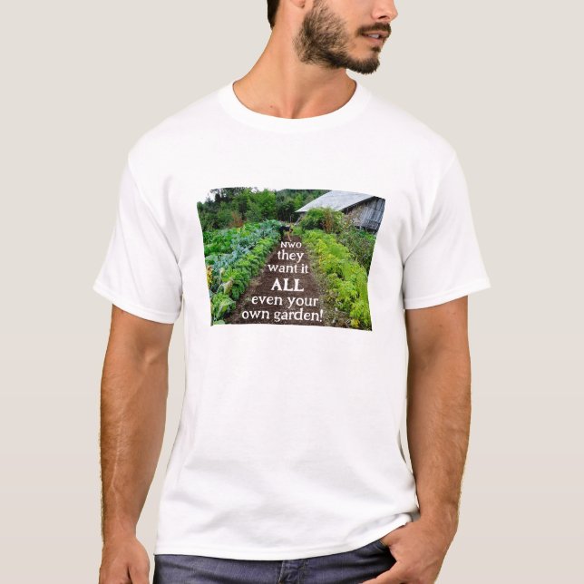 Ils veulent tout (léger) T-shirt (Devant)