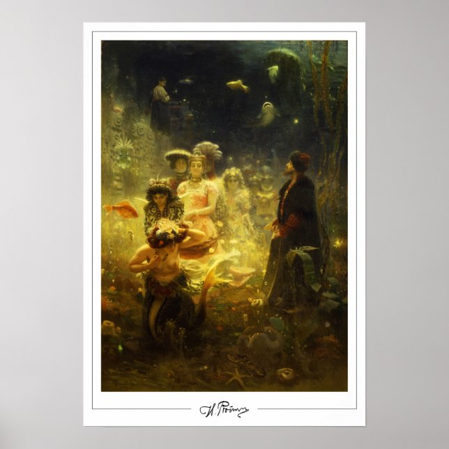 Ilya Repin Zedign Affiche d'art #25 (Devant)