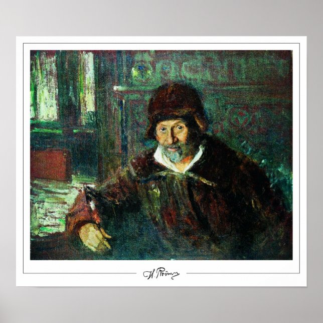 Ilya Repin Zedign Affiche d'art #4 (Devant)