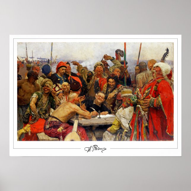 Ilya Repin Zedign Affiche d'art #788 (Devant)