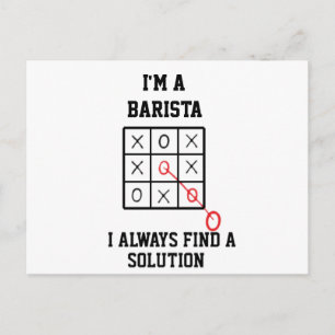Im A Barista Je Trouve Toujours Une Solution Carte