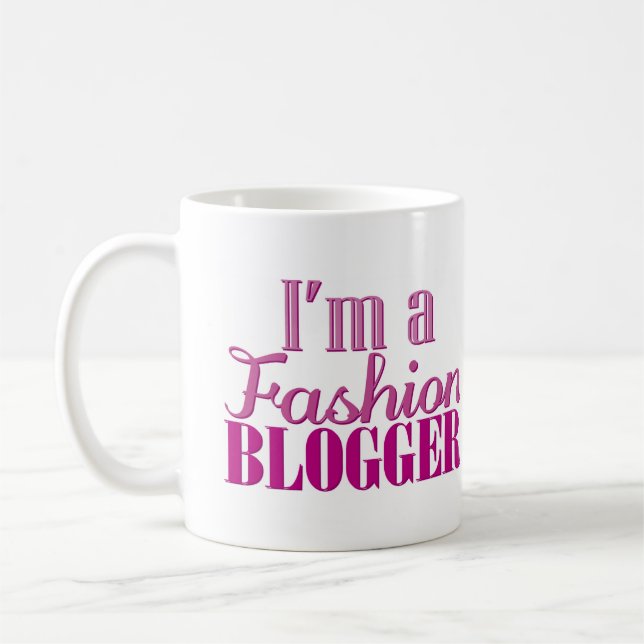 I'm à Fashion Blogger - à Mug (Gauche)