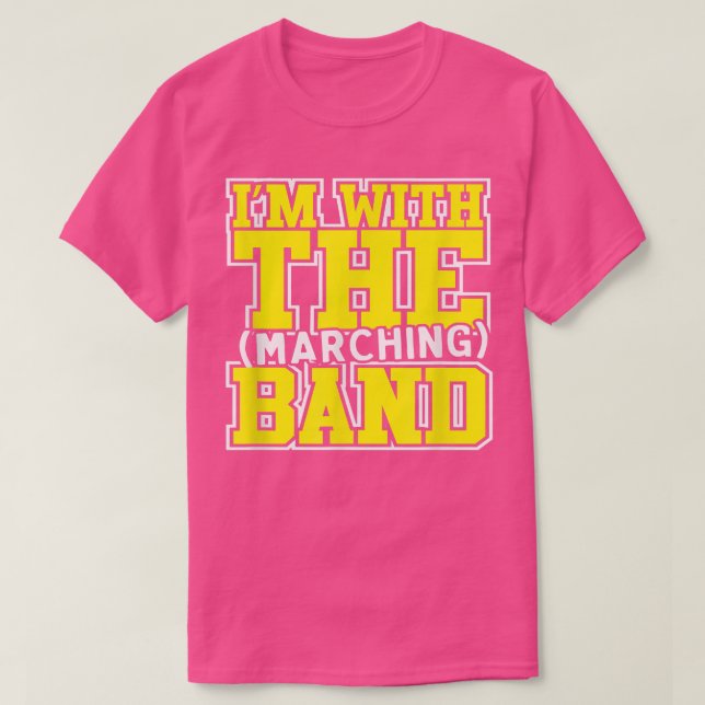 Im Avec Marching Band Tshirt MOM DAD SISTER BR (Design devant)