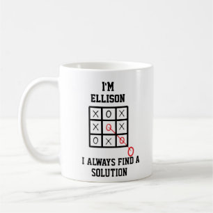 Im Ellison Je Trouve Toujours Une Solution Mug