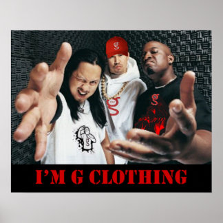 I'm G Clothing - Poster