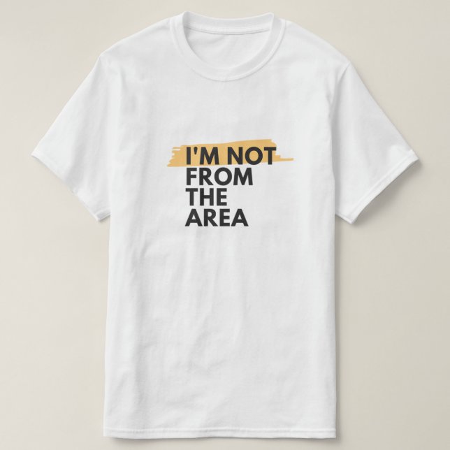 IM PAS DU T-shirt DE LA RÉGION (Design devant)
