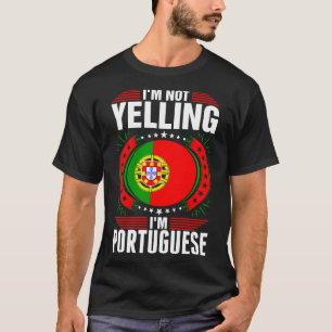 Im T-shirt de hurlement du Portugais Im