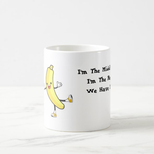 I'm The Middle Child Rule Funny Coffee Mug Tea Cup (Centre)