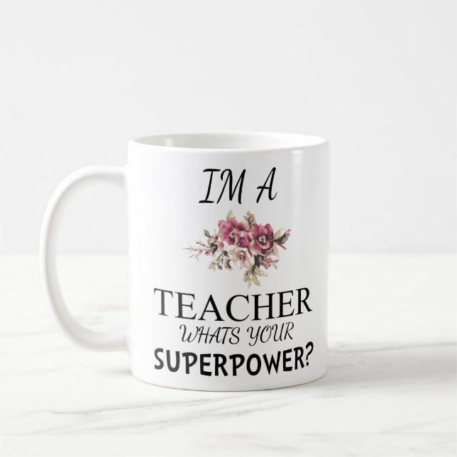 Im une tasse de la superpuissance de professeur (Gauche)